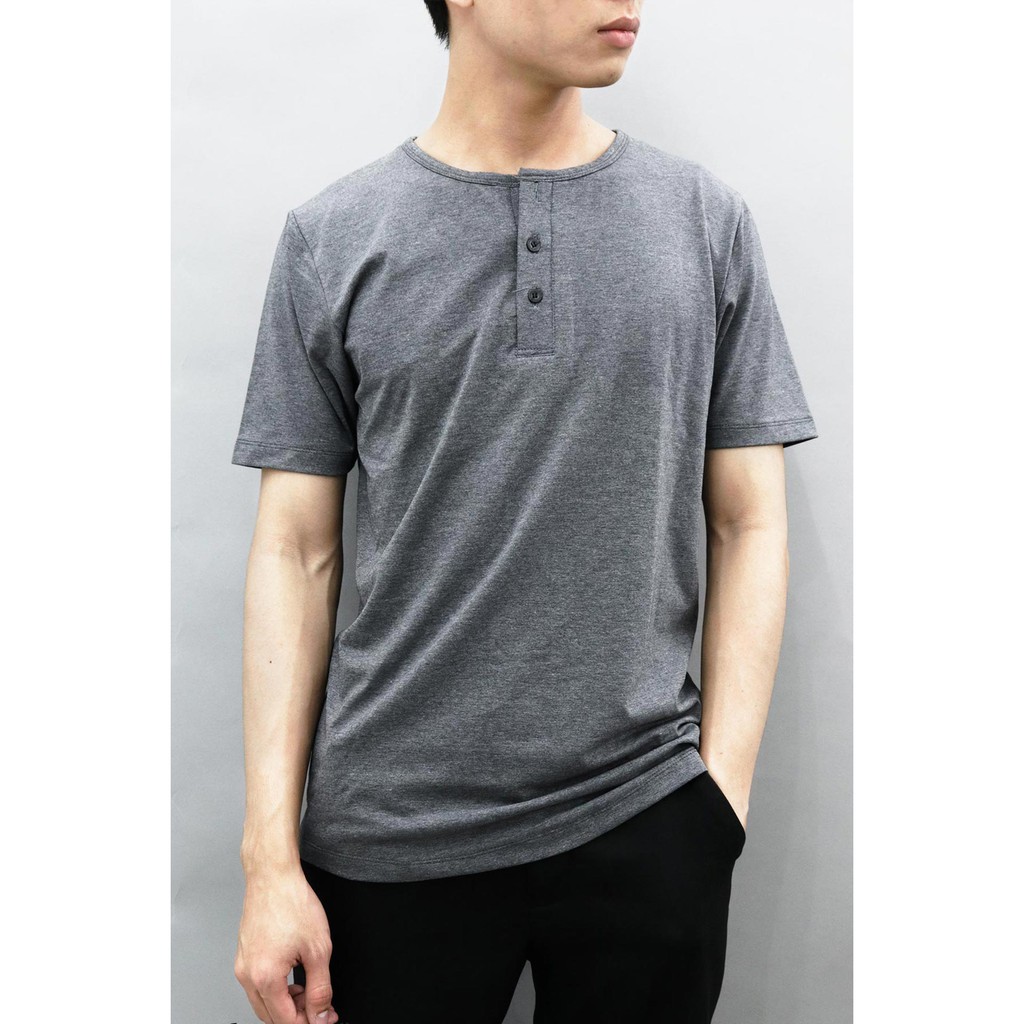 Áo thun nam nữ Facioshop tay ngắn cổ xẻ VS03, VT03, VY03
