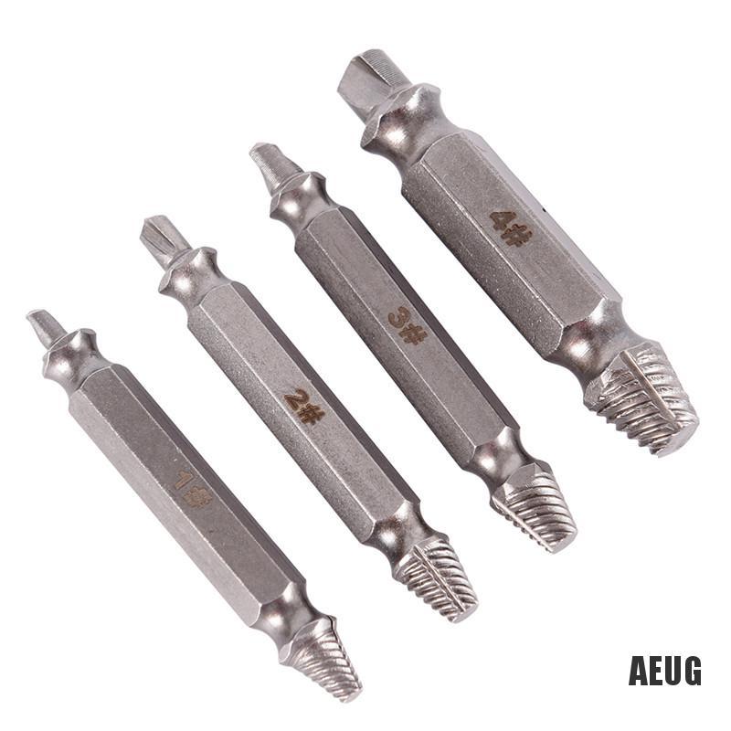 Bộ 4 mũi khoan tháo vít tốc độ kèm hộp đựng