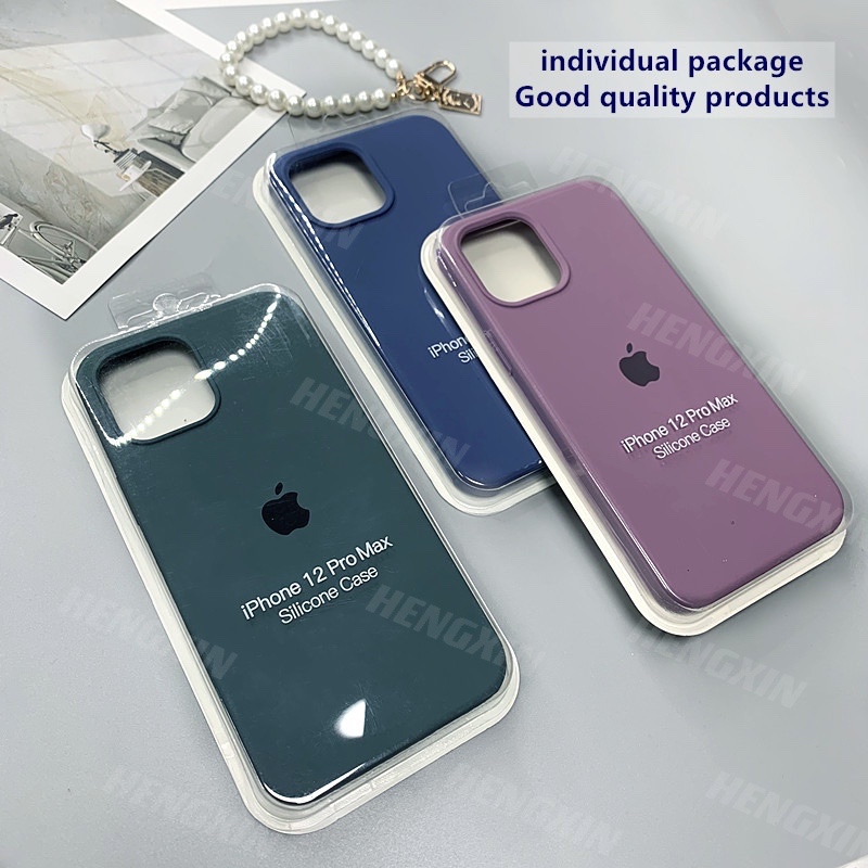 Ốp Lưng Silicone Mềm Màu Trơn Cá Tính Cho 7 7plus 8 8plus X Xr Xs 11 12promax Pluspro Max | BigBuy360 - bigbuy360.vn