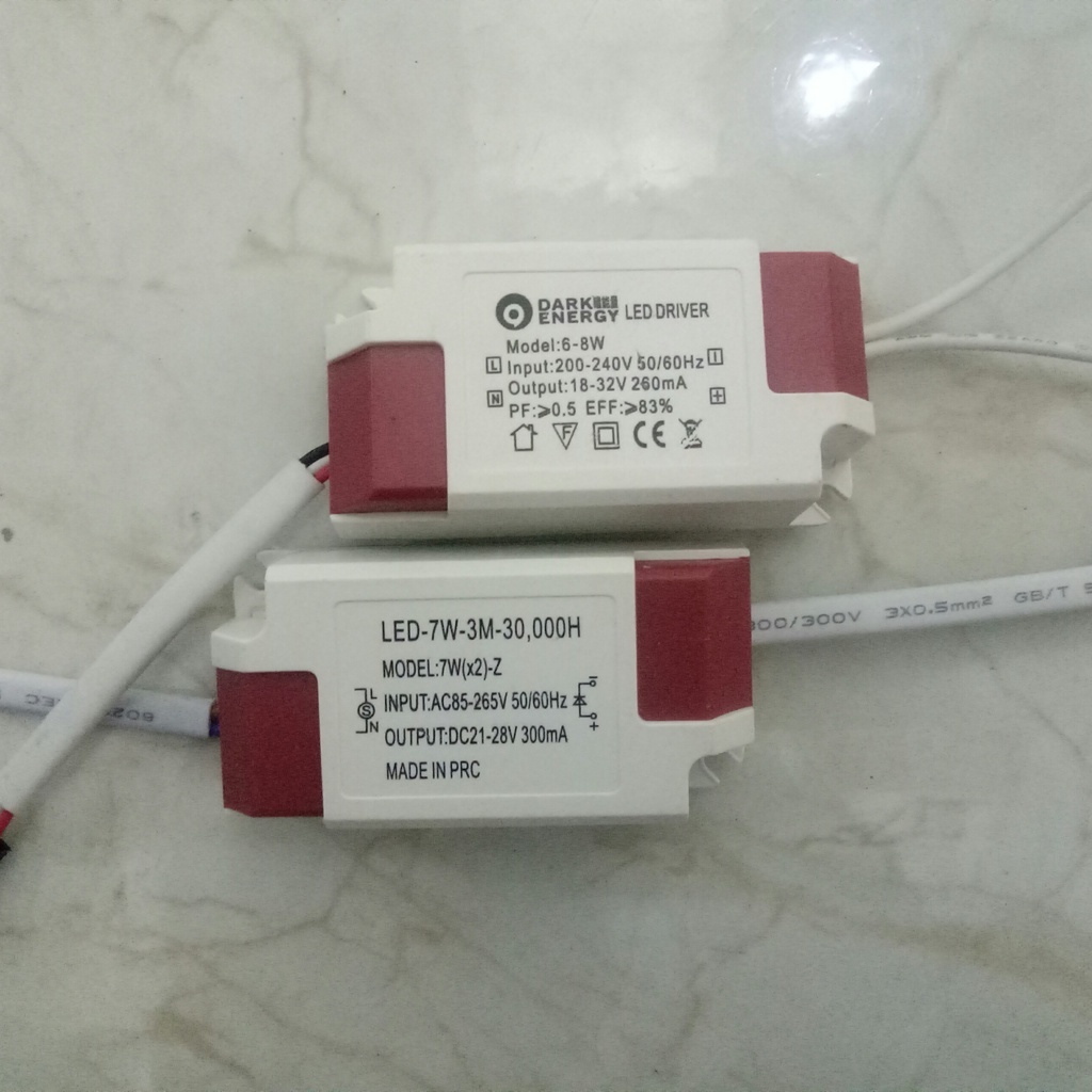 Nguồn đèn Led âm trần 3 màu - 7w và 9w - nguồn đèn 3 chân