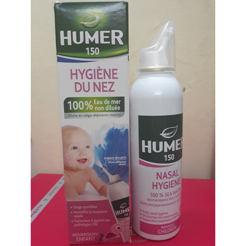 Humer 150ml dung dịch xịt mũi dạng phun sương