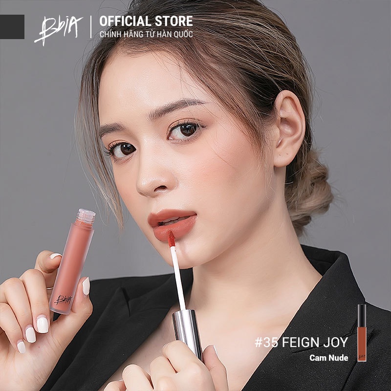 Son Kem Lì Bbia Last Velvet Lip Tint Version 8 - 35 Feign Joy 5g - Bbia Official Store