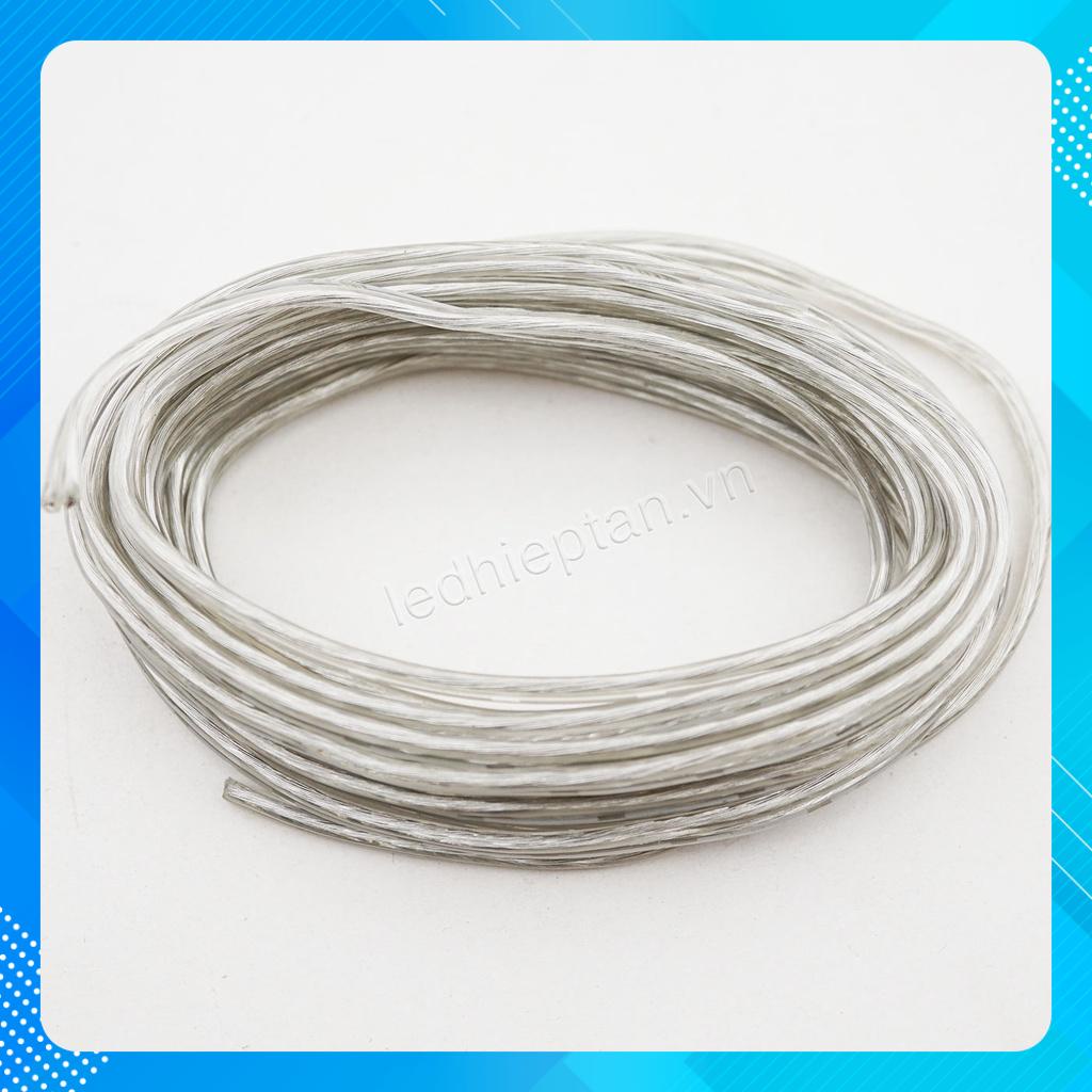 Dây Điện Trong Suốt 0.75㎜² Cuộn 5m