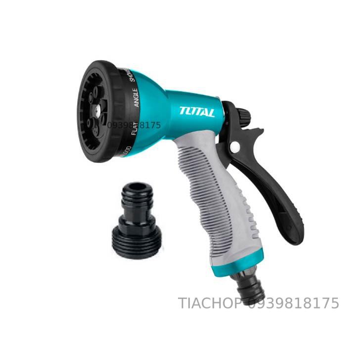 COMBO VÒI PHUN XỊT RỬA 3/4" THWS010901 +  BỘ 3 KHỚP NỐI NHỰA 1/2" TOTAL THWS030301