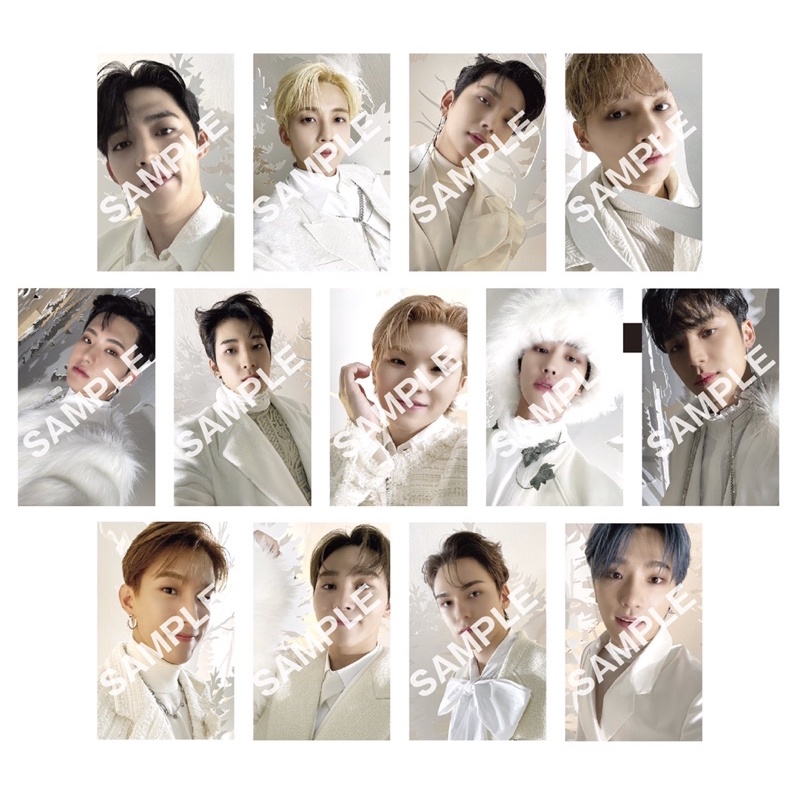 Thẻ Ảnh Nhóm Nhạc Seventeen Ainochikara Nhật Bản
