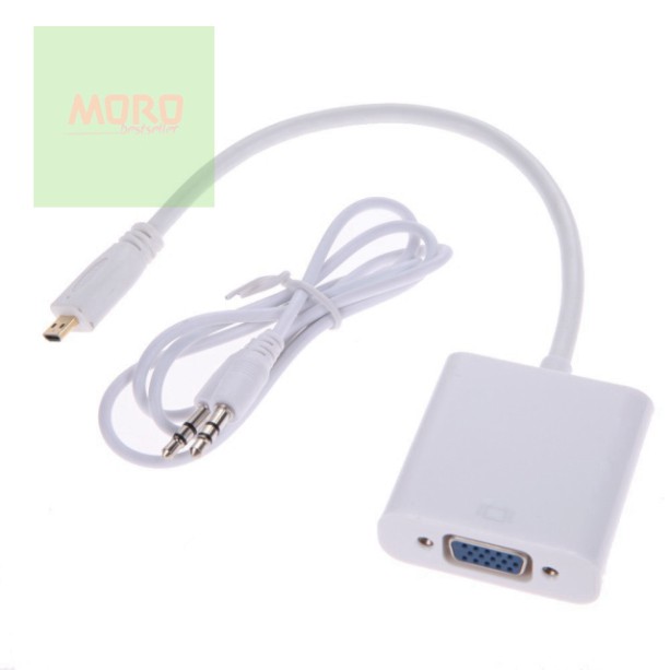 Cáp chuyển Micro HDMI to VGA + AV