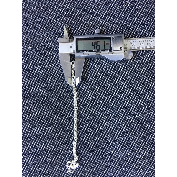 Lắc tay bạc kiểu chữ công  Khoá S dài 17cm  Giá 370k Sđt/Zalo 0858871899