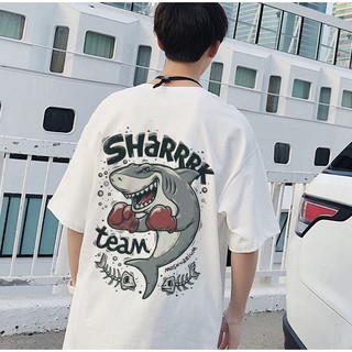 [ĐỦ SIZE - CÓ SẴN]ÁO THUN NAM NỮ, ÁO PHÔNG TAY LỠ unisex Sharkteam