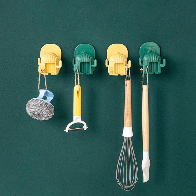 Móc Treo Đồ Hình Cây Xương Rồng Đa Năng Tiện Dụng Cho Nhà Bếp