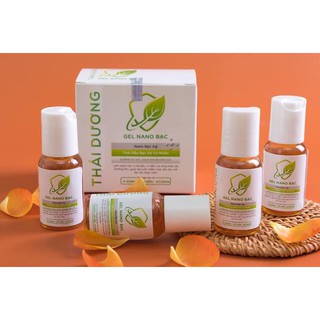 6 LỌ GEL SÁT KHUẨN NANO BẠC 20ML( NƯỚC RỬA TAY KHÔ)