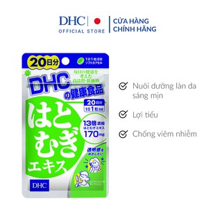 [Mã COSDHC99 giảm 8% đơn 250K] Viên uống Sáng Da DHC Nhật Bản Adlay Extract 20 Ngày (20 Viên)