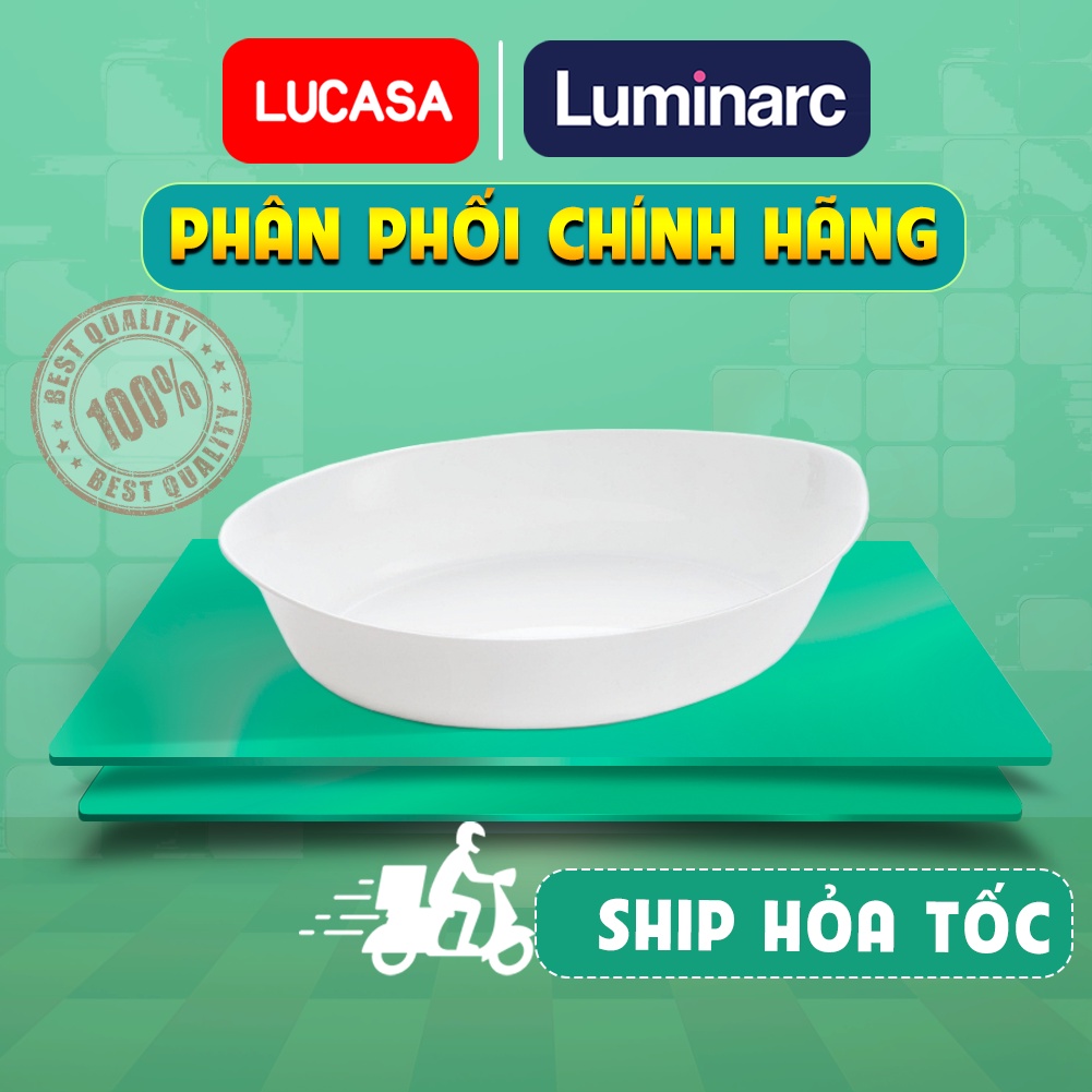 Khay Nướng Thủy Tinh Luminarc Smart Cuisine Oval 32*20cm - LUKHN3083 | Phân Phối Chính Hãng
