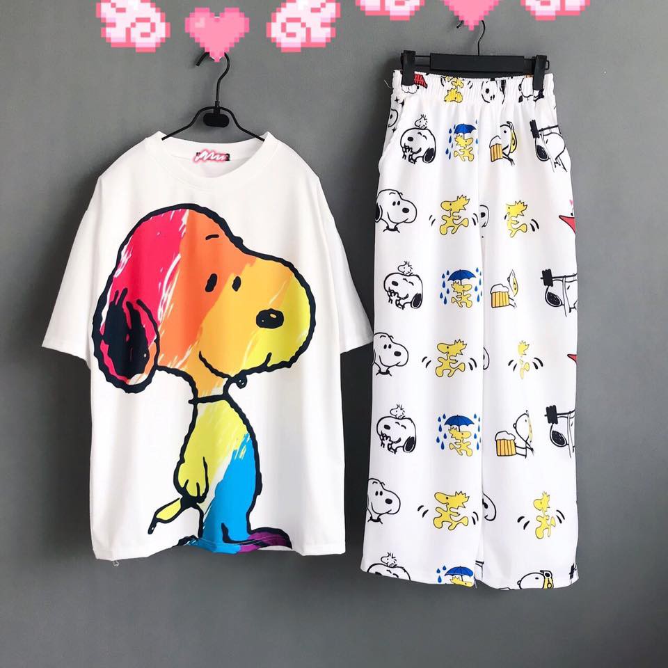 UNISEX - CARTOON PANTS - QUẦN ULZZANG HOẠT HÌNH UNISEX NAM NỮ | BigBuy360 - bigbuy360.vn