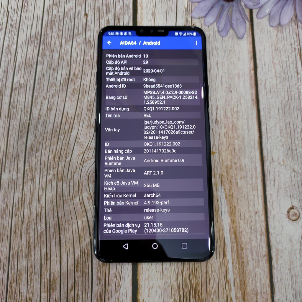 Điện thoại LG V40 ThinQ ,Ram 6 Gb,Snap 845,P-OLED 6.4''2K+ | BigBuy360 - bigbuy360.vn