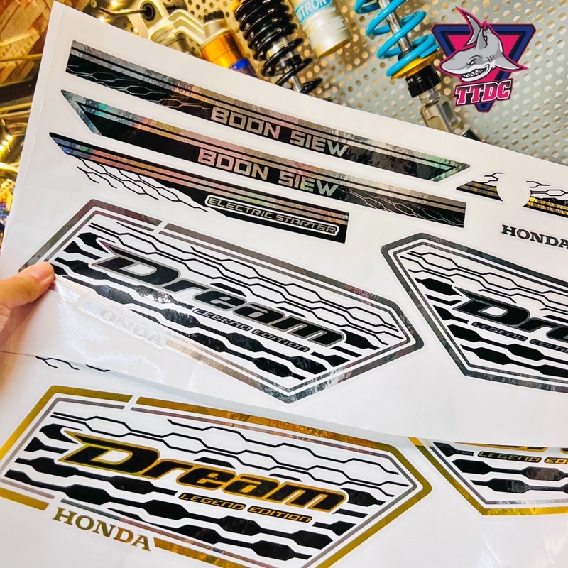 [Siêu phẩm] Bộ tem Dream Limited Gold Crom nổi cực đẹp ✌🇹🇭