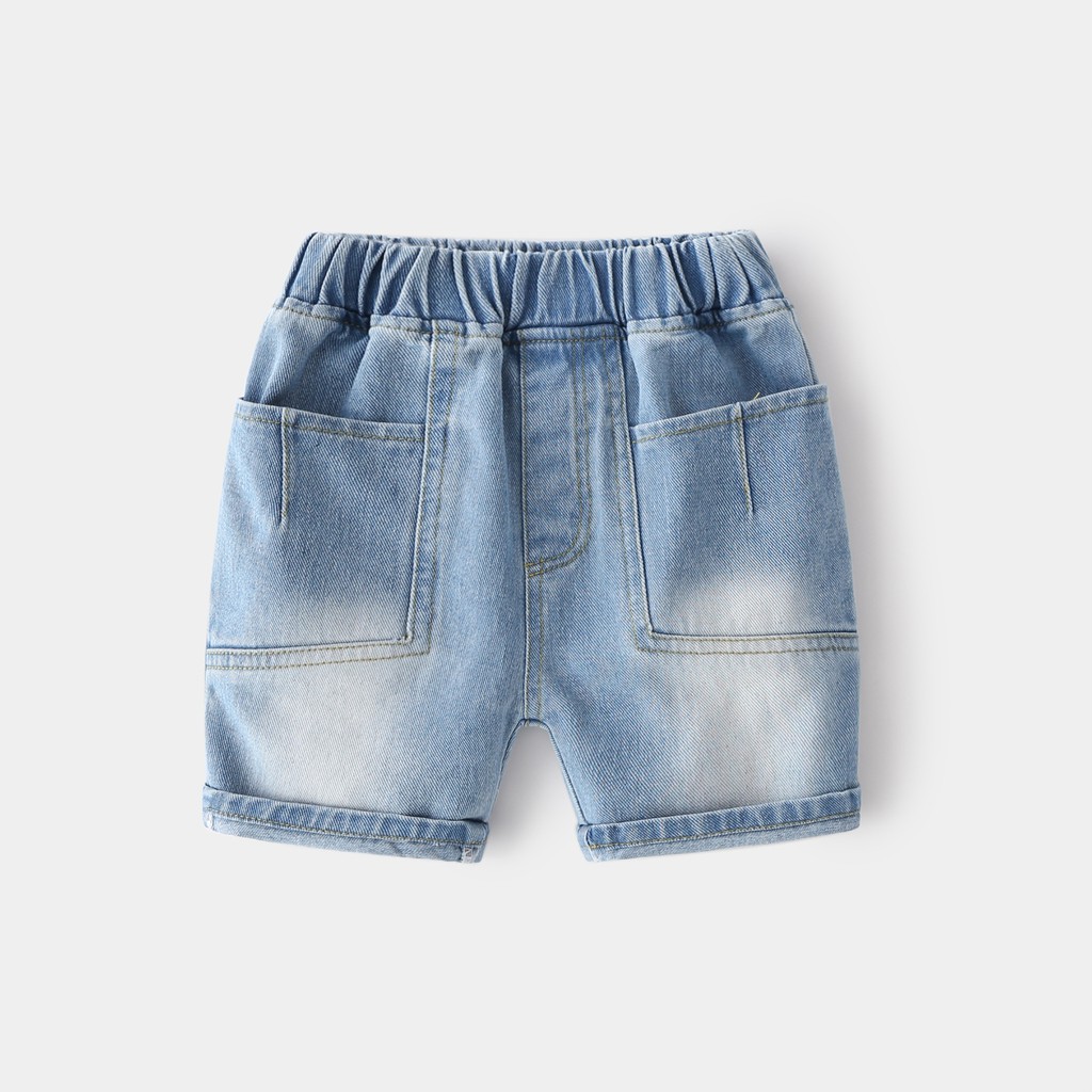 Quần Jeans Cho Bé JOYBOY Quần Short Cho Bé Chất Bò Mềm Mại 037