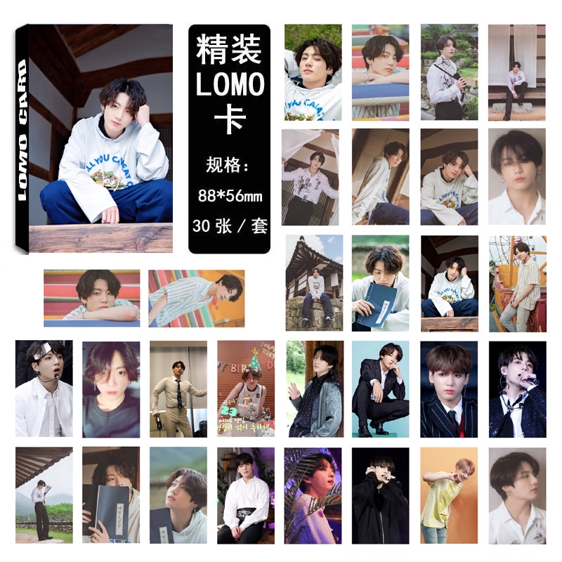 Hộp 30 Ảnh Lomo Card Nhóm Nhạc Bts 2019