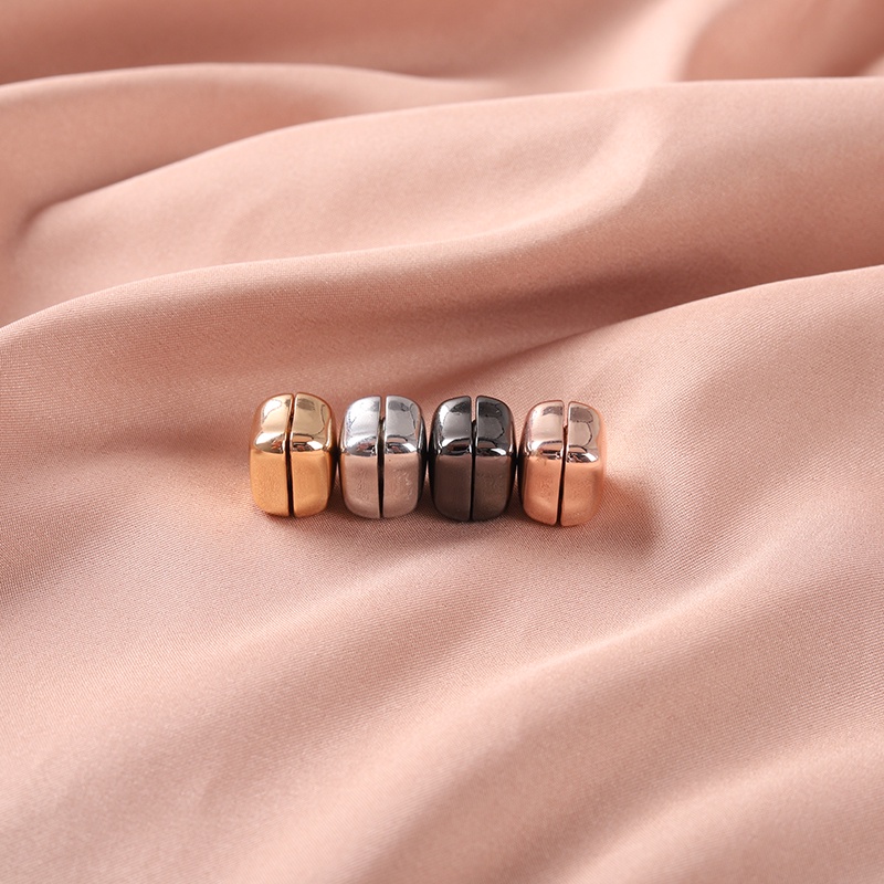 Ghim Cài Khăn Choàng Hai Mặt Nam Châm Hình Ngôi Sao Bốn Cánh Phong Cách Hồi Giáo