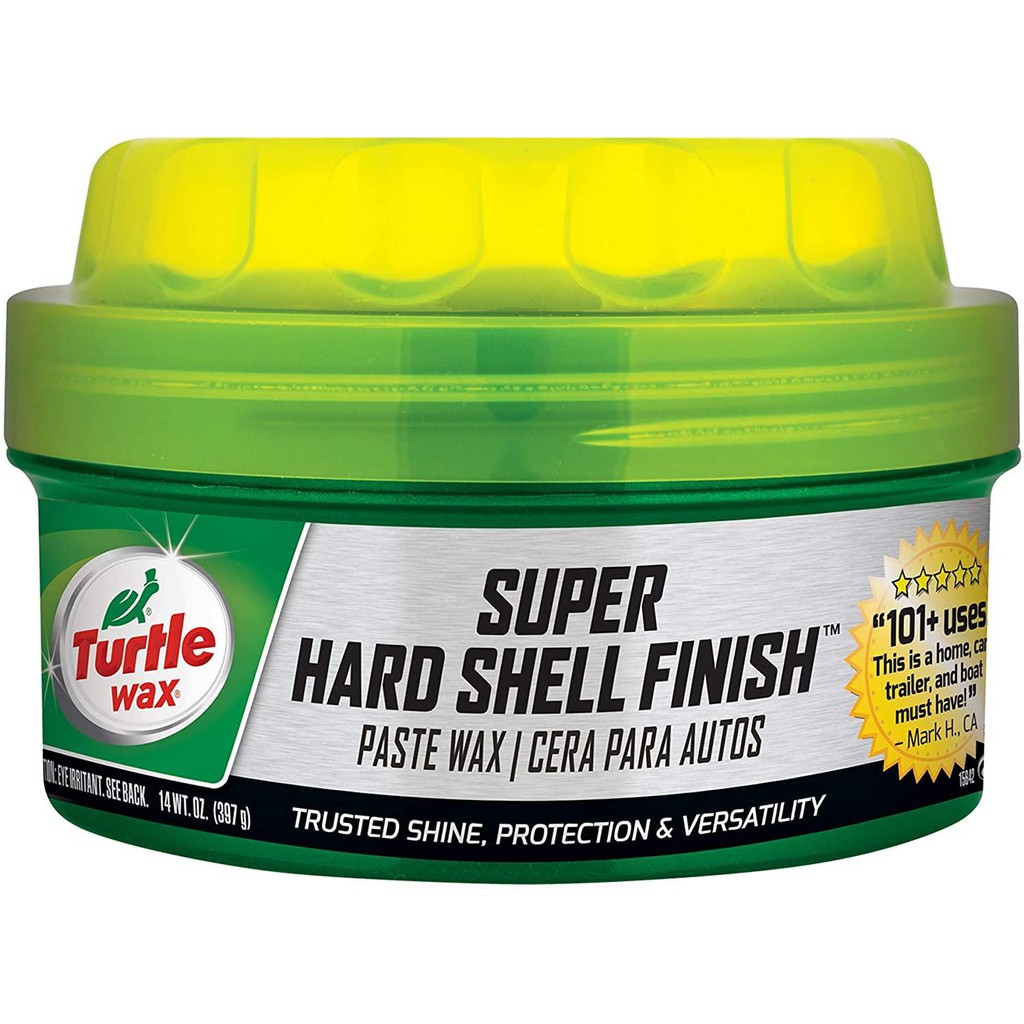 WAX TĂNG ĐỘ BÓNG, BẢO VỆ BỀ MẶT TURTLE WAX SUPER HARD SHELL PASTE WAX 01223 270G