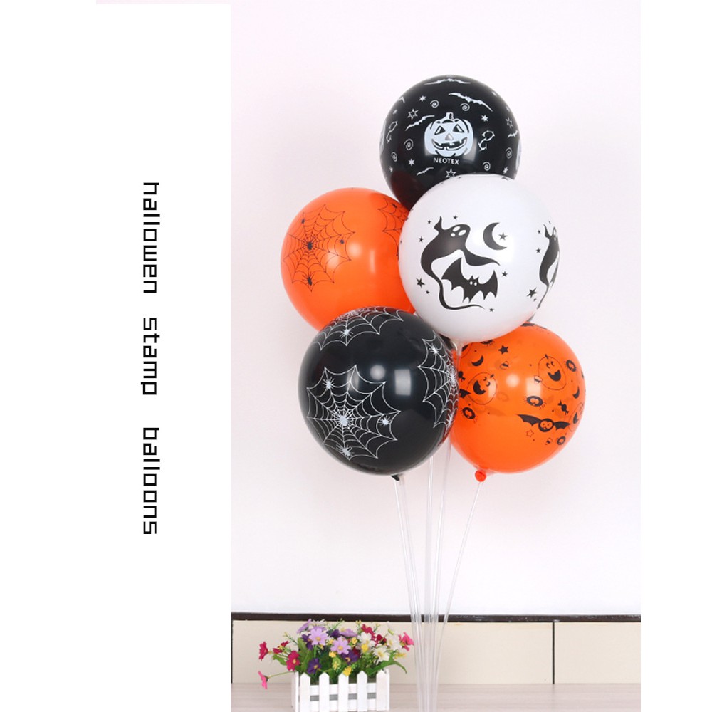 Set 20 bóng cao su trang trí lễ hội Noel, Halloween