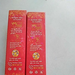 Combo 2 chai xả vải khô chai đỏ