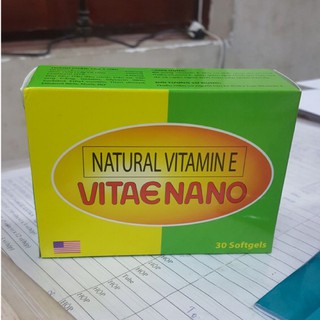 ✅ (CHÍNH HÃNG) VITAE NANO BỔ SUNG VITAMIN E