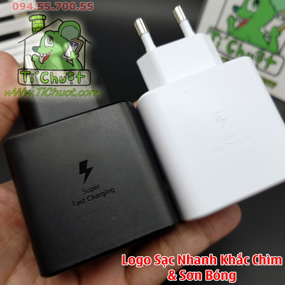 [Chính Hãng] Củ Sạc Siêu Nhanh Samsung 45W ZIN chuẩn PD, QC3.0...