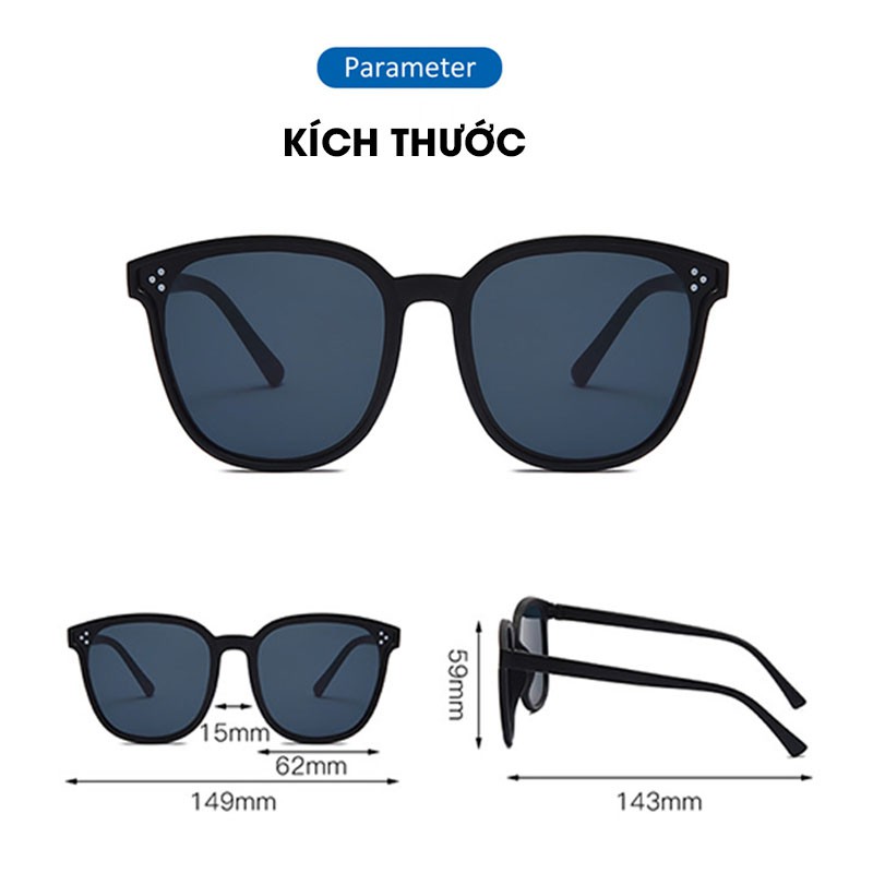 Kính râm thiết kế mắt mèo thời trang, kính mát chống tia UV phong cách Hàn Quốc