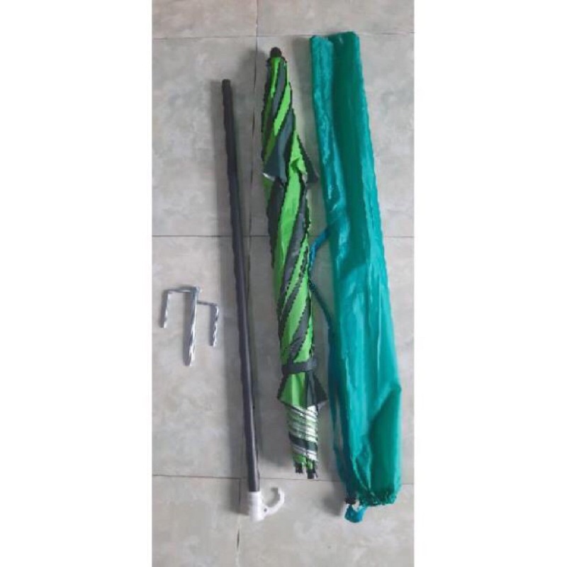 Ô, dù che nắng đi câu cá ,dã ngoại rộng 1m8 màu dọc dưa hàng đẹp