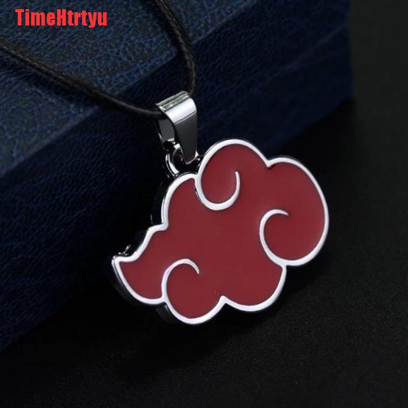 TimeHtrtyu japanese anime naruto cosplay akatsuki uchiha itachi necklace