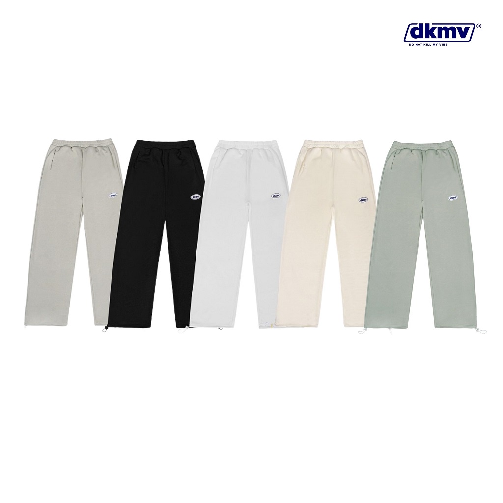 Quần ống suông dáng dài lưng thun hack dáng nhiều màu Don't Kill My VIbe | Sweatpant Rubber Tag