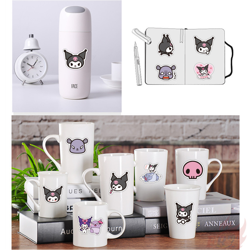 ❉ Kuromi Series 03 - Sanrio Stickers ❉ 50Pcs/Set DIY Waterproof Decals Doodle Stickers