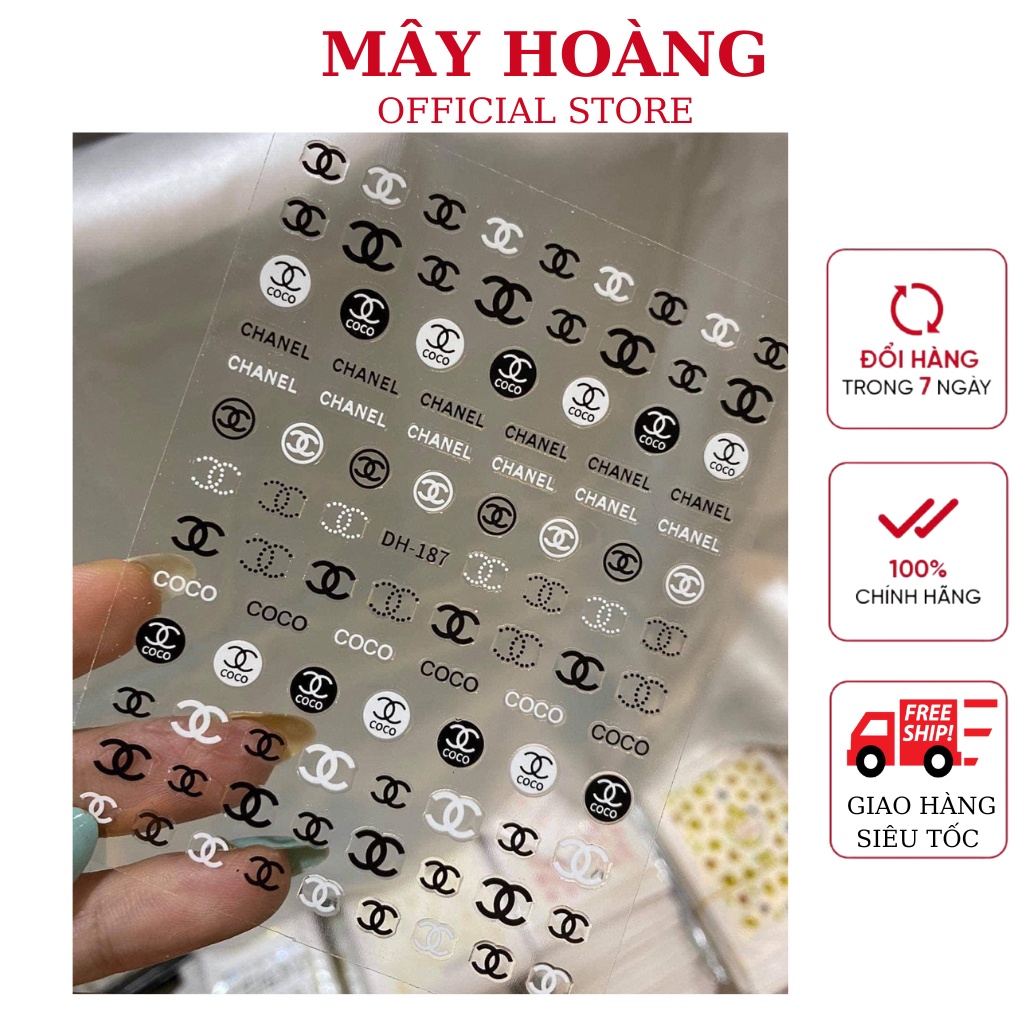 Sticker miếng dán móng tay mã DH-187