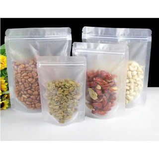 Zipper,1 KG Túi zipper đáy đứng, túi zipper mặt bạc mặt trong