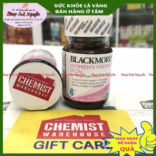 Sắt cho bà bầu Blackmores Pregnancy Iron 30 viên của Úc