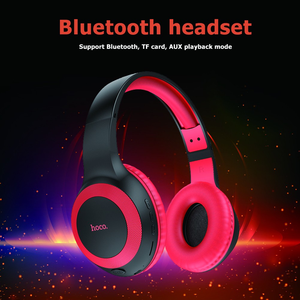 Tai Nghe Chụp Tai Bluetooth Hoco W29 - 3 Màu Bluetooth 5.0 Thời Gian Nghe Gọi 5 Tiếng - BH 12 Tháng Chính Hãng