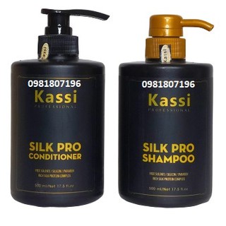 Dầu gội xả Kassi phục hồi mềm mượt 500ml