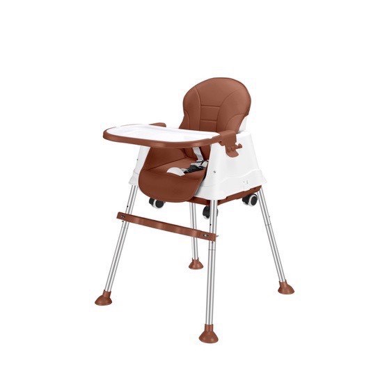 Ghế ăn dặm cao cấp tặng kèm đệm và bánh xe, bảo hành 1 năm