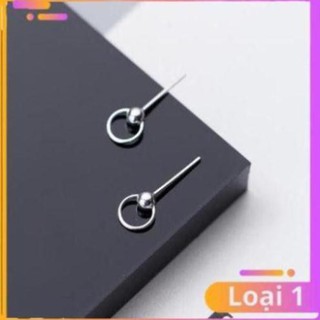 Linh123 linh123 combo Bông tai bạc khoen tròn bạc s925 đảm bảo bạc tốt loại bông tai nhỏ