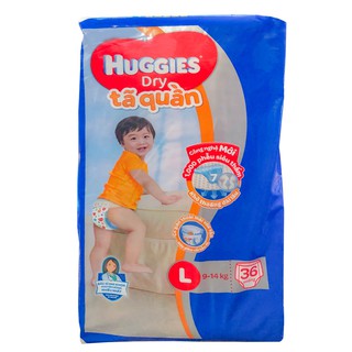 Tã Quần Huggies Size L38 (Cho Bé 9-14 Kg)
