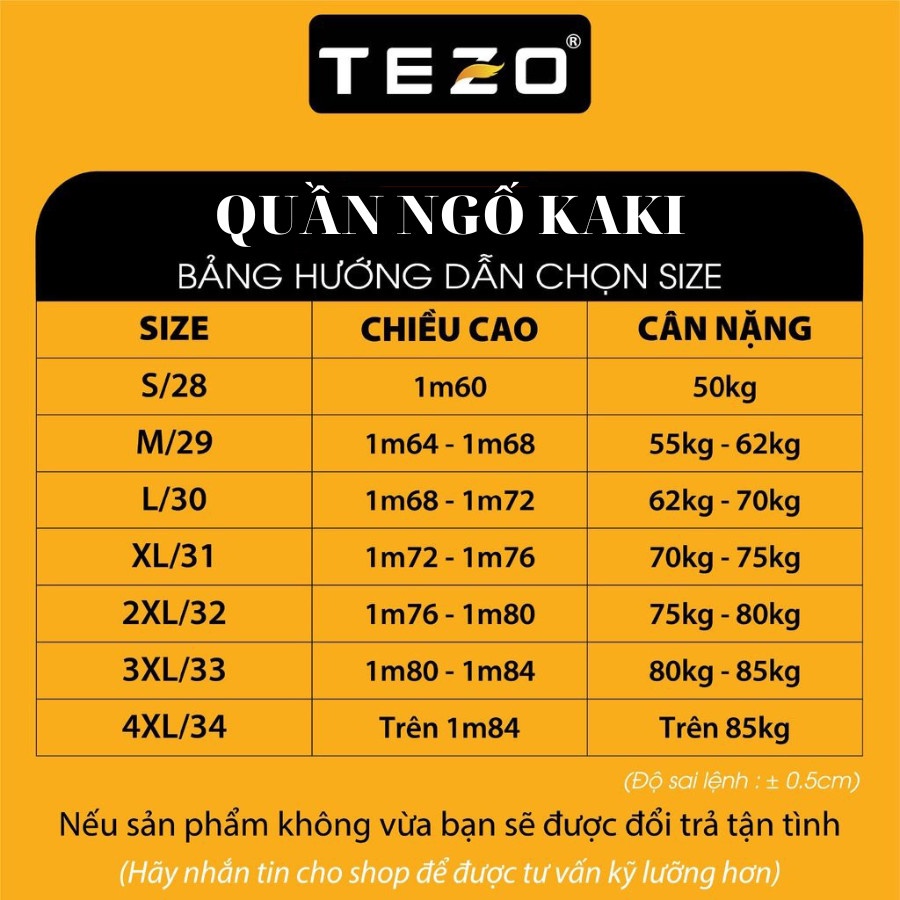 Quần short kaki nam Tezo năng động thể thao 2202QNKB08