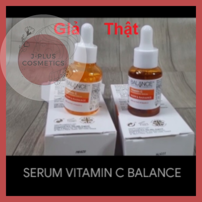 Tinh Chất Balance Active Formula Vitamin C Brightening Serum 30ml [Tặng Gel Rửa Tay]