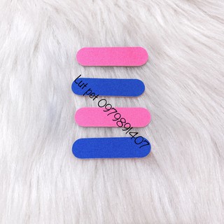 Dũa móng tay hai mặt mini - cây giũa mài móng tay hỗ trợ làm Nail