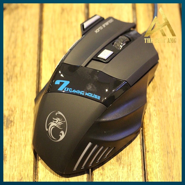 Chuột Máy Tính Gaming Đèn LED 7 Màu Có Dây IMICE X7 Chuột PC Laptop Mouse Chuyên Game Văn Phòng Làm Việc