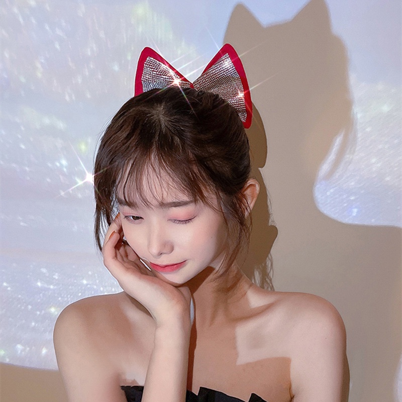 Kẹp Tóc Hình Nơ Xoắn Phong Cách Hàn Quốc Mới