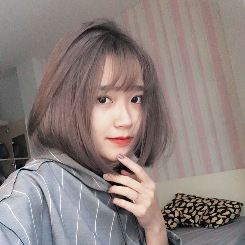 Thuốc Nhuộm Tóc, Thuốc Nhuộm Tóc Màu Nâu Sữa, Tặng Kèm Oxy Trợ Dưỡng Và Bao Tay