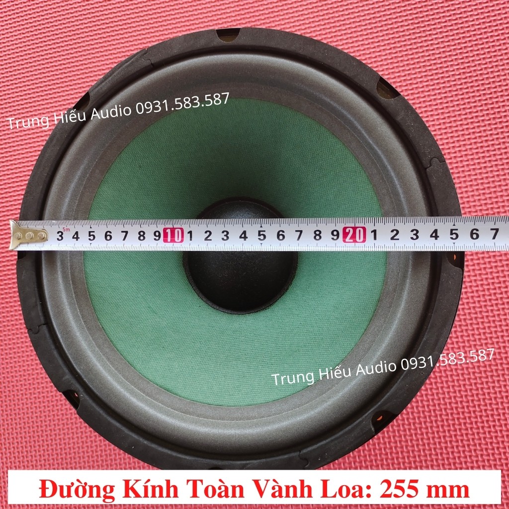 Củ Loa Bass 25 Từ 140 Coil 49, Màng Xanh, Nhện Cao Màu Nâu, Loa Bass 2 Tấc Rưỡi Gân Mút Trung Hiếu Audio (Giá 1 Cái)