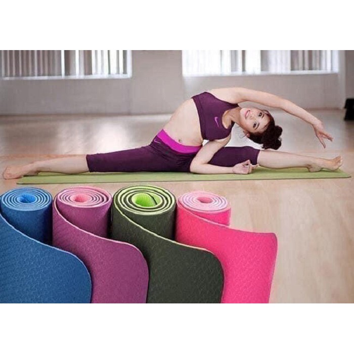 Thảm yoga 2 lớp xịn đẹp