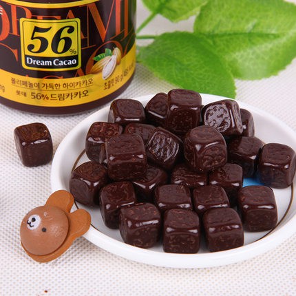 (2 loại) Chocolate đắng Lotte Dream Cacao hủ 86gr