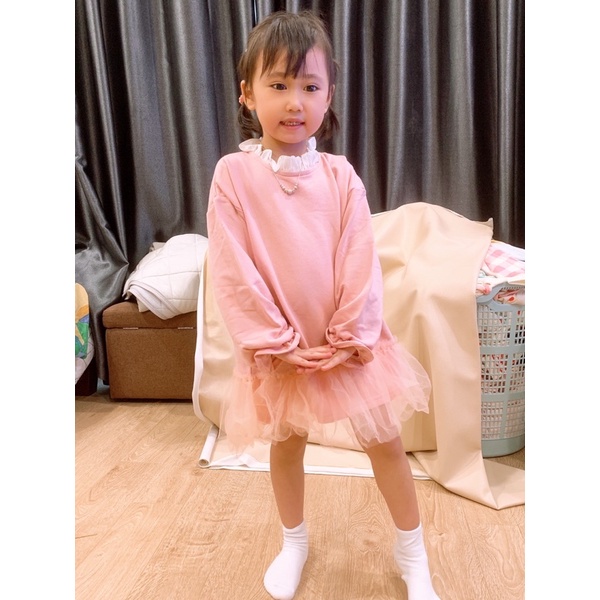 Váy nỉ da cá xuất Hàn xinh cho Bé
